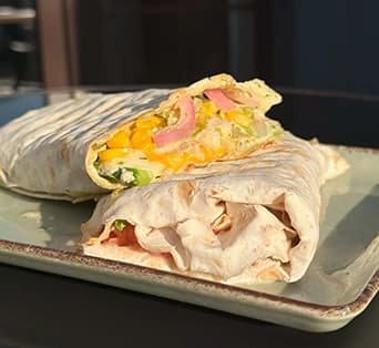 Лаваш з запеченою куркою