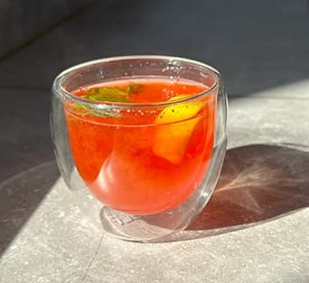 Чай полуниця